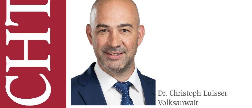 Plakat für einen Termin mit Christoph Luisser, Magistrat der Stadt Wien Neustadt. Das Treffen ist am 09.07.2026 in der Volkshochschule.