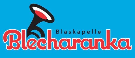 Plakat für Blecharunka Saisonauftakt am 15. März 2026, Beginn 16 Uhr im Gemeindezentrum Halbturn. Einlass 15 Uhr, freier Platzwahl. Erwachsene EUR 15, Kinder unter 12 Jahren EUR 5.