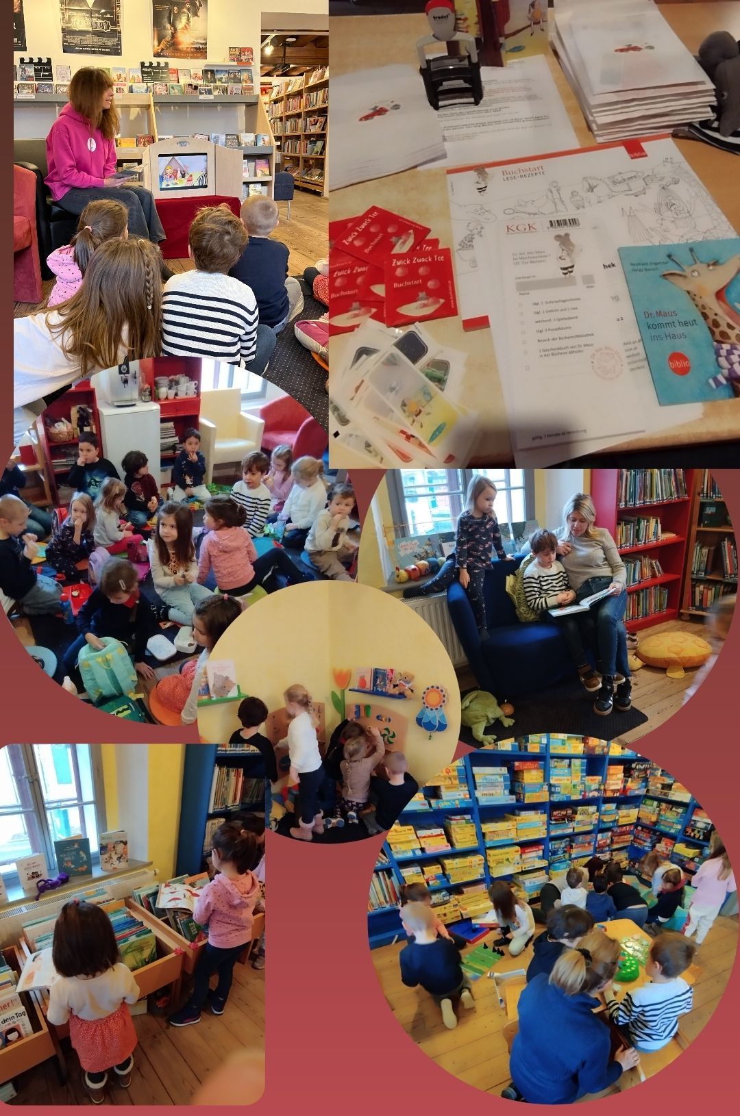 Bild enthält, Book, Library, Publication, Adult, Female, Person, Woman, Photography, Boy, Child