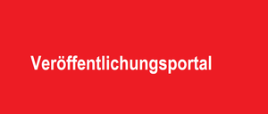 Ein roter Hintergrund mit weissem Text, der 'Veroeffentlichungsportal' besagt.