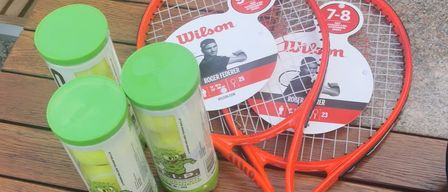 Bild enthält, Racket, Sport, Tennis, Tennis Racket, Wood