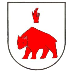 Bild enthält, Clothing, Glove, Logo, Animal, Cattle, Cow, Livestock, Mammal