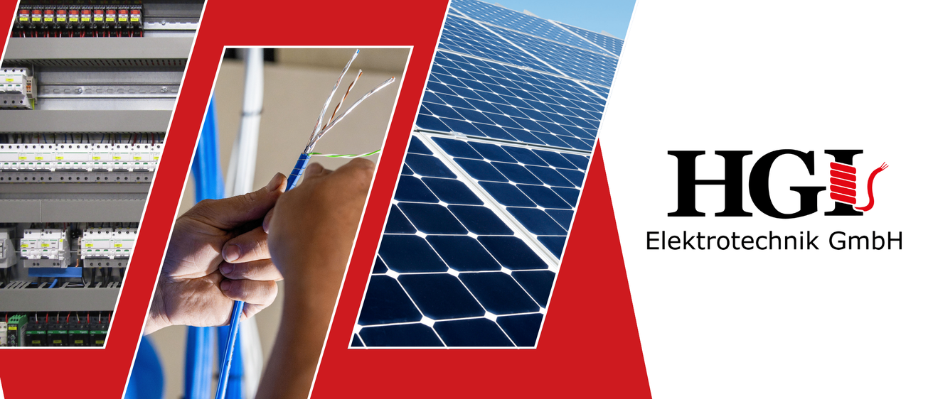 Eine Hand hält ein blaues Kabel neben einem Solarpanel mit mehreren sechseckigen Solarzellen.