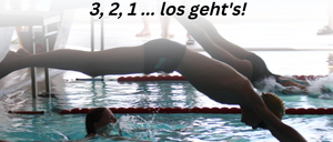 Bild enthält, Person, Swimming, Water, Adult, Female, Woman, Diving, Swimming Pool, Face, Head