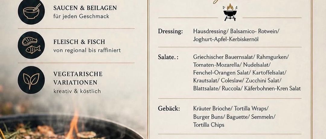 Das Alpenhof First Place Hotelrestaurant bietet eine Vielzahl an Gerichten, darunter frische und knusprige Salate, Saucen, Fleisch, Fisch und vegetarische Optionen. Grilloptionen umfassen Fisch, Gemüse und Fleisch. Dressings und Beilagen sind ebenfalls verfügbar.