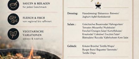 Das Alpenhof First Place Hotelrestaurant bietet eine Vielzahl an Gerichten, darunter frische und knusprige Salate, Saucen, Fleisch, Fisch und vegetarische Optionen. Grilloptionen umfassen Fisch, Gemüse und Fleisch. Dressings und Beilagen sind ebenfalls verfügbar.
