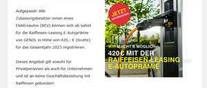RaiffeisenLeasingE-Autoprmie