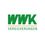 Johannes Kurz-Logo. Das Logo für WWK Versicherungen zeigt den Firmennamen in fetten grünen Großbuchstaben mit einer gelben Linie darunter.
