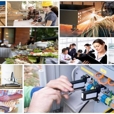 Bild enthält, Collage, Adult, Female, Person, Woman, Lunch, Restaurant, Male, Man, Cafeteria