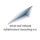Server and Network Infrastructure Consulting e.U.-Logo. Ein weißer Hintergrund mit einer Papierflugzeug-Illustration. Unter dem Flugzeug steht in fetter schwarzer Schrift 'Server und Netzwerk Infrastruktur Beratung e.U.'.