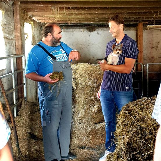 Bild enthält, Pants, Countryside, Nature, Outdoors, Straw, Jeans, Adult, Male, Man, Person