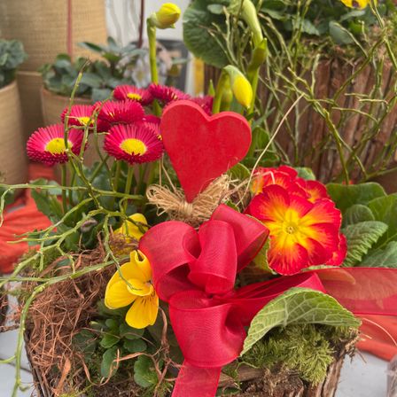 Bild enthält, Flower, Flower Arrangement, Plant, Flower Bouquet, Petal, Potted Plant, Ikebana, Leaf, Geranium, Rose