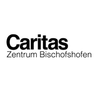 Das Bild zeigt das Logo für Caritas Zentrum Bischofshofen, mit einer kräftigen schwarzen Schrift und einfachem Design.