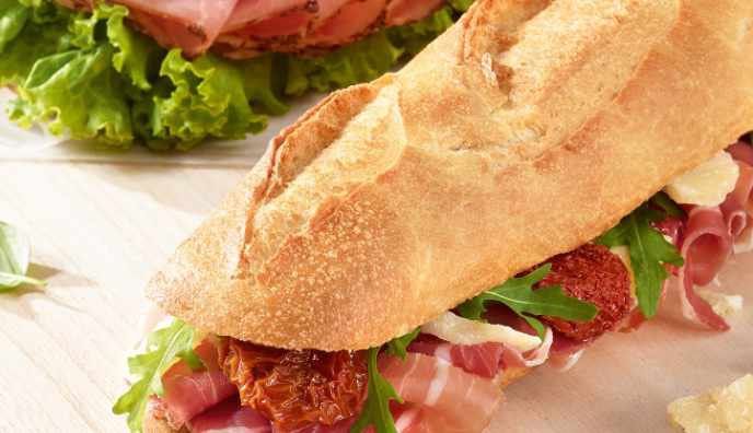 Bild enthält, Bread, Food, Sandwich, Lunch, Meal