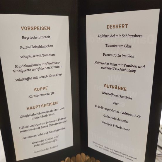 Text, Menu
