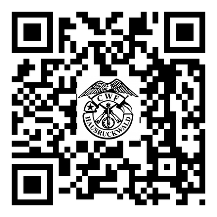 Bild enthält, QR Code, Stencil