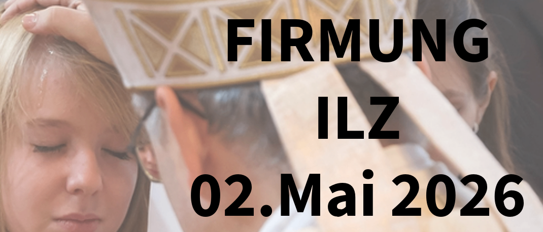 Ein Priester führt am 2. Mai 2026 eine Firmung durch, wobei ein junges Mädchen die Augen geschlossen hat.