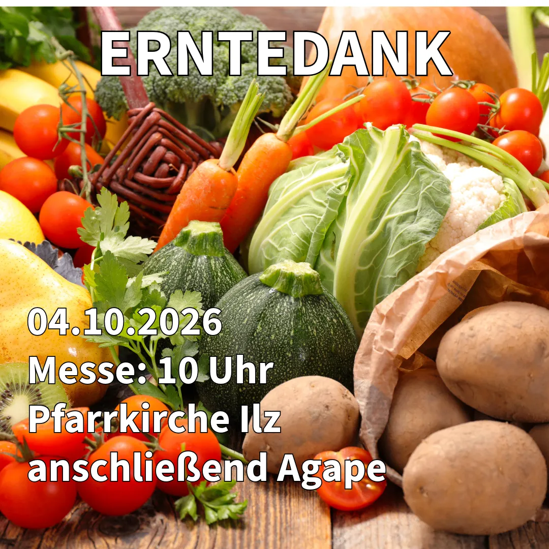 Ein Plakat zeigt eine Vielzahl frischer Gemüsesorten wie Tomaten, Brokkoli und Kartoffeln mit dem Datum 04.10.2026 und der Zeit 10:00 Uhr.