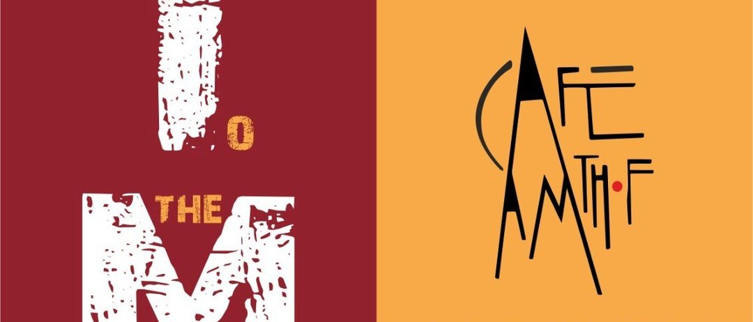 Plakat für 'TM Music' mit Datum, Uhrzeit und Veranstaltungsort. Das Event findet am 16.07.2026 um 20:00 im Cafe Amthof statt. Freier Eintritt, Reservierungen erwünscht.