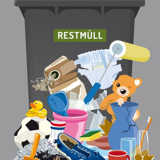 Bild enthält, Bear, Wildlife, Cleaning, Person, Garbage, Trash, Coffee Cup, Shoe, Cat, Soccer Ball