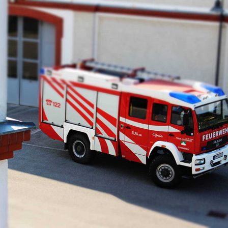 Bild enthält, Transportation, Vehicle, Machine, Wheel, Truck, Fire Truck, Fire Station