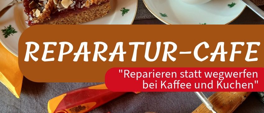 Im Reparatur-Café können Sie jeweils samstags von 09:00-12:00 Uhr defekte Gegenstände mit Experten reparieren. Termine sind der 14. Juni, 11. Oktober und 6. Dezember 2025.