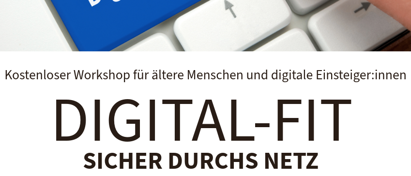 Kostenloser Workshop für ältere Menschen und digitale Einsteiger:innen. DIGITAL-FIT SICHER DURCHS NETZ. Internetkriminalität und Betrugserkennung, sicheres Online-Verhalten, Passwortsicherheit. Freitag, 08. Mai 2026, 09:00 - 12:00 Uhr. Sitzungssaal, Marktgemeindeamt Wartberg ob der Aist, Hauptstraße 5. Anmeldung: persönlich am Marktgemeindeamt