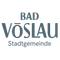 Auf schwarzem Hintergrund mit weißem Text steht 'BAD VOSLAUE Stadtgemeinde', vermutlich der Name einer Stadt oder Gemeinde in Deutschland.