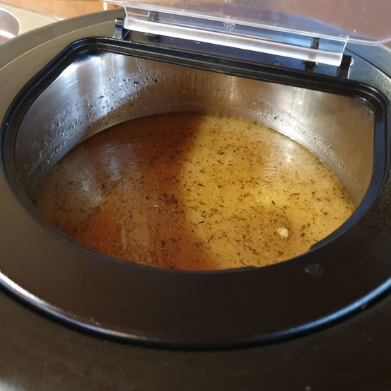 Bild enthält, Food, Meal, Dish, Gravy