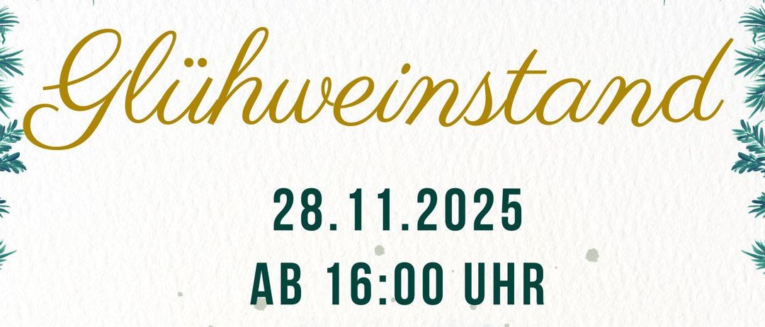 Plakat für eine Weihnachtsveranstaltung am 28. November 2025. Aktivitäten umfassen Waffeln, Fleischbällchen-Sammeln und musikalische Dekoration der Küchen durch Kinder.