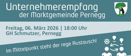A poster for the Gemeinde Pern event on March 2026 at 18:00. It reads 'Exchange is regular'.