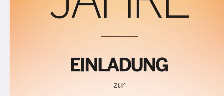 Jubiläumsfeierposter für das 70-jährige Bestehen der Fürstenfeld Panthers. Daten: 1955-2025. Einladung zur Veranstaltung am 5. Dezember 2025 mit Abendessen und Live-Musik.