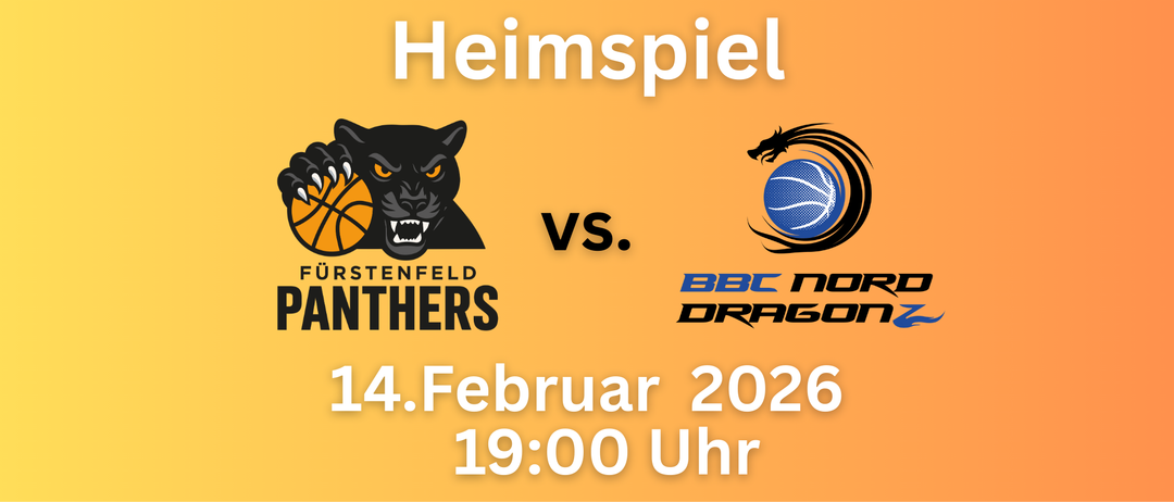Heimspiel der Panthers. 14. Februar 2026, 19:00 Uhr.