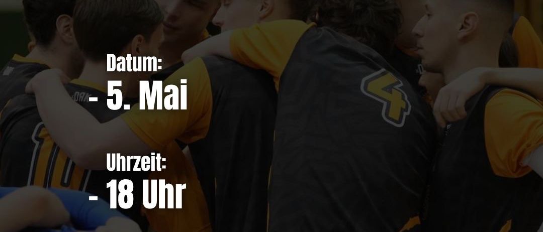 Einladung zum Panthers Stammtisch. Datum: 5. Mai, Zeit: 18 Uhr, Ort: Gasthaus Fesch, Fürstenfeld.