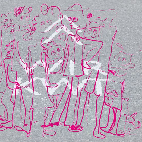 Bild enthält, Handwriting, Text, Art, Calligraphy, Face, Head, Person