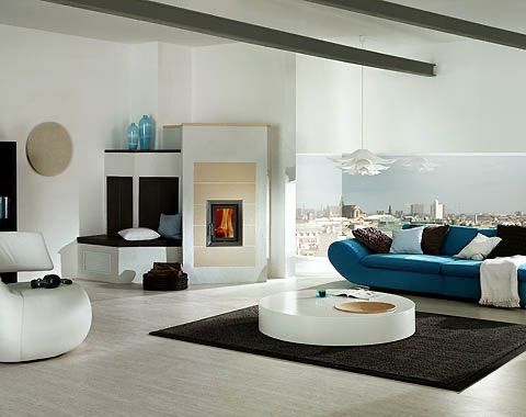 Bild enthält, Home Decor, Furniture, Table, Indoors, Living Room, Coffee Table, Couch, Fireplace, Rug, Interior Design