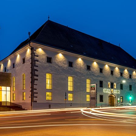 Image contains, Intersection, Road, Building, City, Street, Urban, Tarmac, Office Building, Freeway, Highway