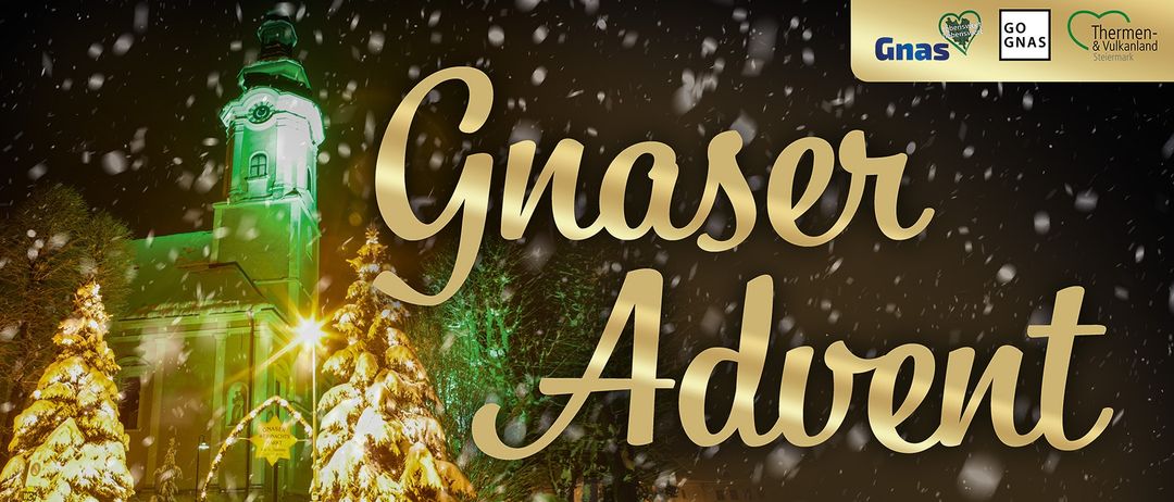 Ein Plakat für 'Gratis Advent' an zwei Samstagen. Details umfassen Chorauftritte, Kinder schreiben an Christkind, und Weihnachtsgeschichten. Anmeldung im Gemeindeamt.