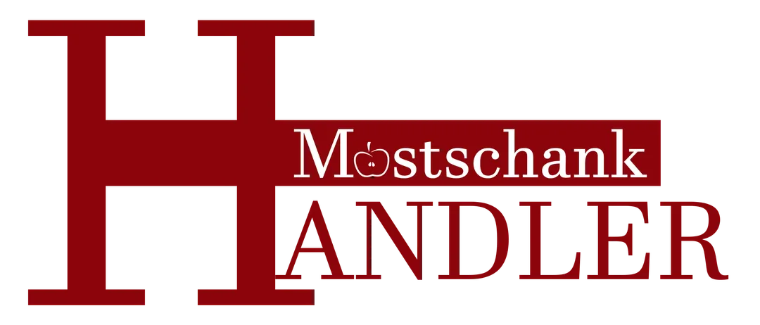 Ein rotes und schwarzes Logo mit dem Text 'Mostscha' in weiß und 'UND ICH' in rot, auf schwarzem Hintergrund.