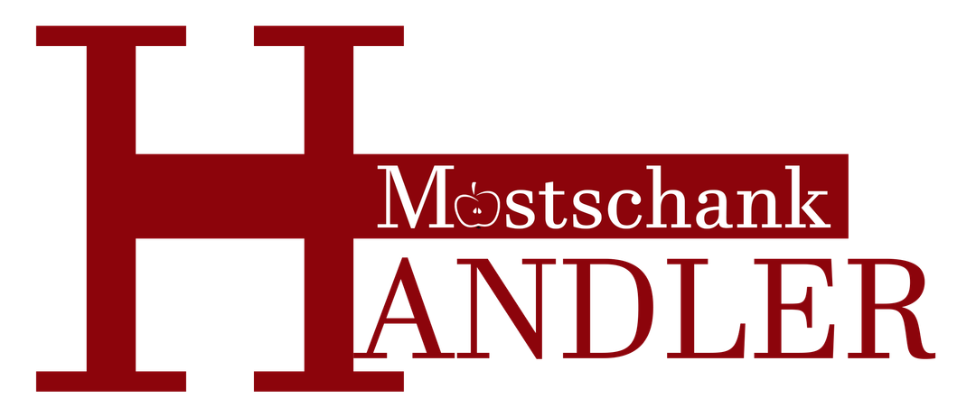 Ein rotes und schwarzes Logo mit dem Text 'Mostscha' in weiß und 'UND ICH' in rot, auf schwarzem Hintergrund.