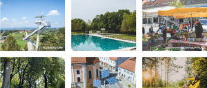 Bild enthält, Building, Villa, Summer, Collage, Person, Grass, Swimming Pool, Hotel, Resort, City