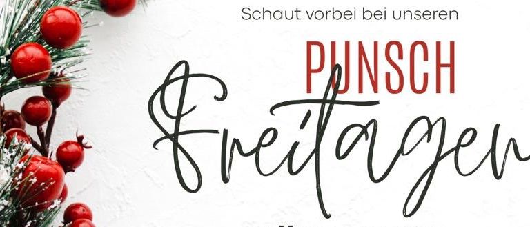 Weihnachtswochenendmenü. Beinhaltet Glühwein, Punsch, alkoholfreie Optionen, Suppe und Würstchen. Verfügbar am Fr 21.11, Fr 5.12, Fr 10.12 und Fr 1.1.