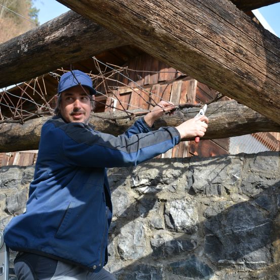 Bild enthält, Wood, Baseball Cap, Cap, Hat, Person, Hardhat, Slate, Tree, Finger, Outdoors