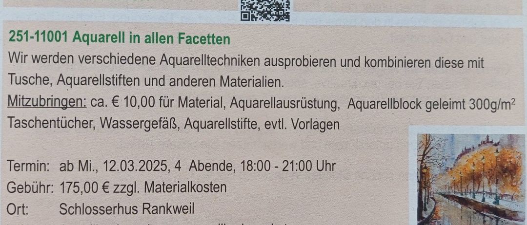 Bild enthält, Text, QR Code, Page, Advertisement