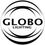 Das Bild zeigt das Logo von Globo Lighting, das ein kreisförmiges Design mit stilisierten Wellen um den Text herum aufweist.