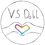 Volksschule Dobl-Logo. Ein kreisförmiges Bild zeigt die Buchstaben VS Dobl in großen Lettern. Unten bilden zwei Hände ein Herz mit einem Regenbogen darin.