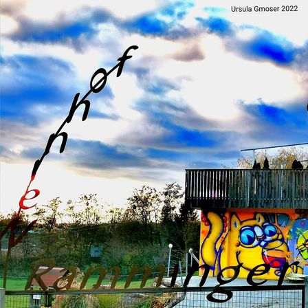 Bild enthält, Art, Painting, Outdoors, Mural, Play Area, Architecture, Building, Wall, Graffiti, Nature