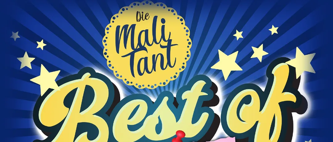 Plakat für eine Kabarett-Veranstaltung mit dem Titel 'Best of', das drei Frauen in blauen Outfits zeigt. Das Plakat enthält das Datum 20. November 2026 und den Veranstaltungsort Kultursaal Straden.