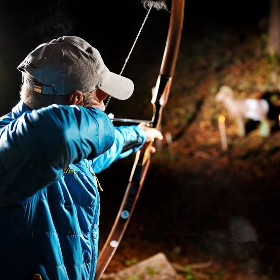 Weapon, Adult, Male, Man, Person, Archer, Archery, Bow, Sport, Candle