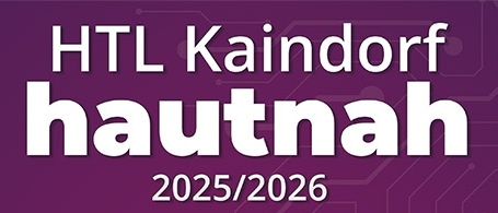 Ein Plakat, das verschiedene Veranstaltungen für das Schuljahr 2025/2026 ankündigt. Zu den Veranstaltungen gehören eine Online-Elterninformationsveranstaltung, ein Youngsters-Workshop, ein Tag der offenen Tür und Mittelschulworkshops.